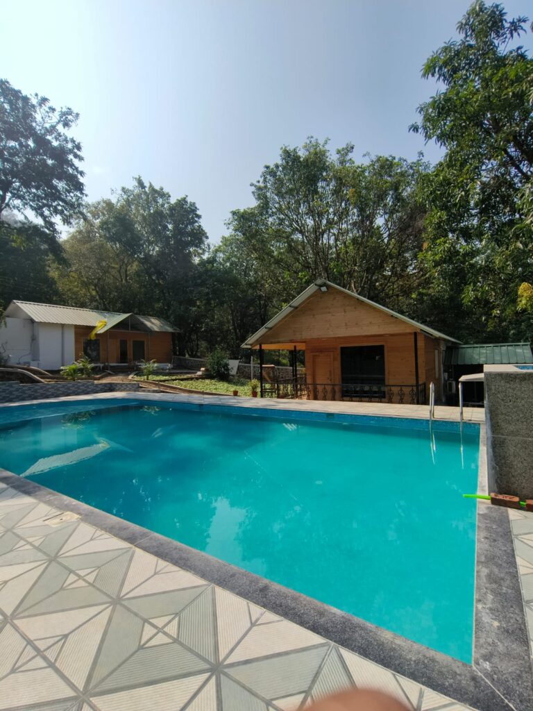 villa with Private Swimming pool in Karjat